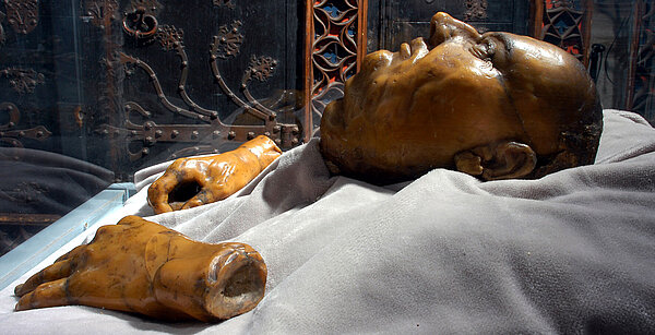 Die Totenmaske von Martin Luther