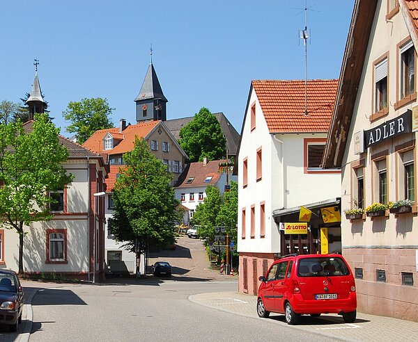 Ortsdurchfahrt Grünwettersbach