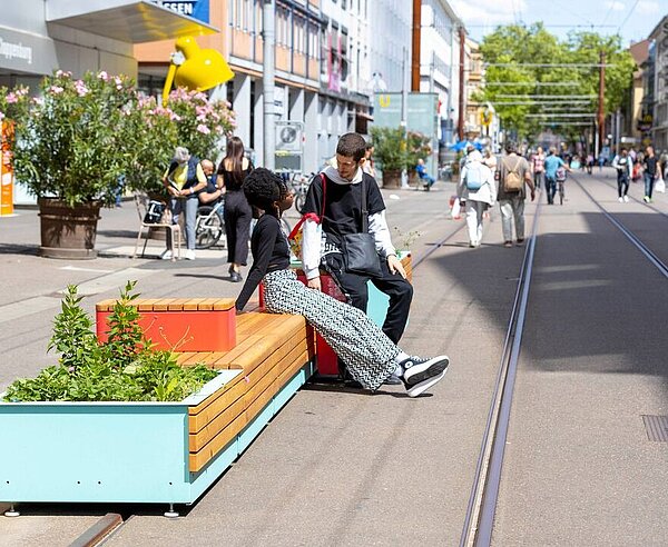 Menschen auf der Straße