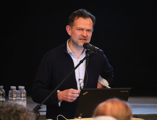 Redner der Planer­­ge­­mein­­schaft Machleidt und Partner