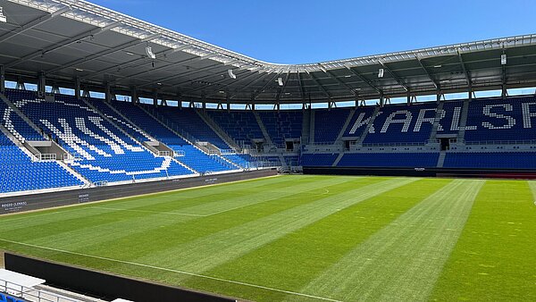 BBBank Wildpark kurz vor Eröffnung