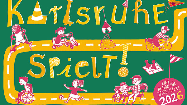 Illustration Karlsruhe spielt
