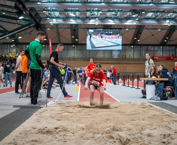 Sport-Event, 36. Schüler-Leichtathletik-Meisterschaften; erstmals wieder nach rund 10-jähriger Sanierung in Europahalle