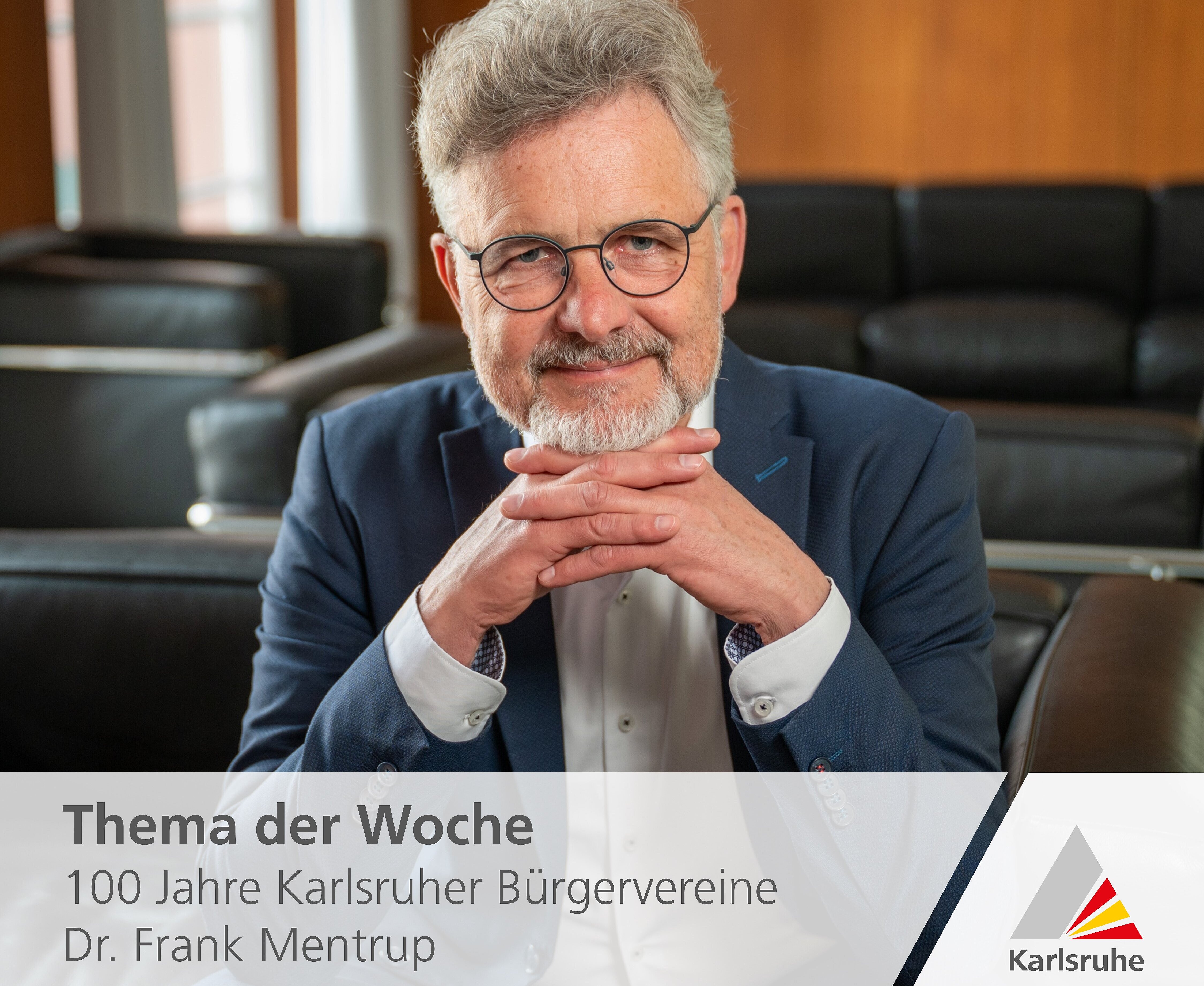 OB Dr. Frank Mentrup spricht zum Thema der Woche 
