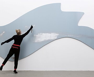 Kunstwerk "Schatten von Wind", 2024, von Kalin Lindena