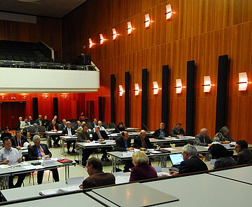 Verbandsversammlung im Bürgersaal