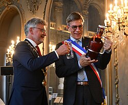 Feier zum 70jährigen Bestehen der Städtepartnerschaft mit Nancy am 4. Oktober 2025