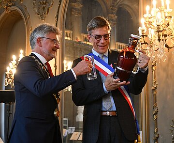 Feier zum 70jährigen Bestehen der Städtepartnerschaft mit Nancy am 4. Oktober 2025