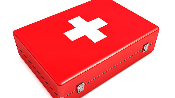 Foto eines Erste-Hilfe-Koffers