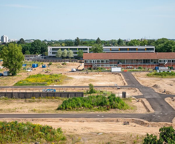 Gelände "Zukunft -Nord" in der Nordstadt wird baulich erschlossen C-Areal, Areal C