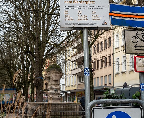 Alkoholverbot auf dem Werderplatz