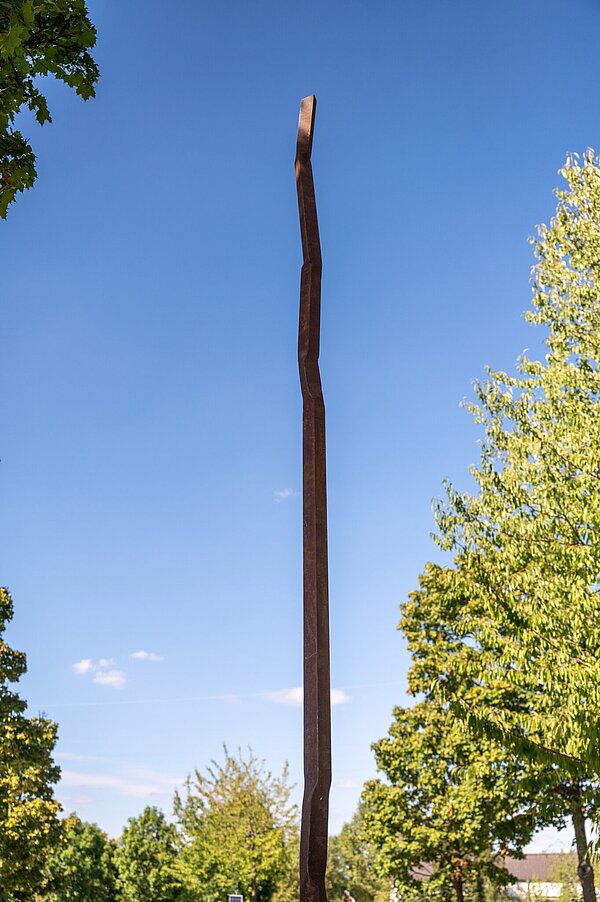 Skulptur des Stahlbildhauers RobertSchadt.