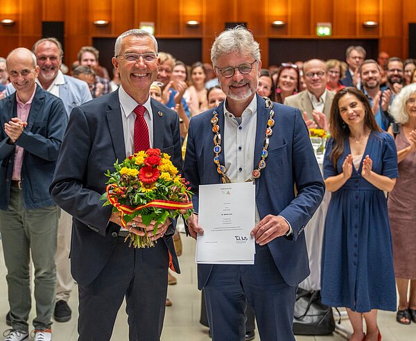 Verabschiedung von Bürgermeister Dr. Martin Lenz im Bürgersaal des Rathauses am 23.07.2025