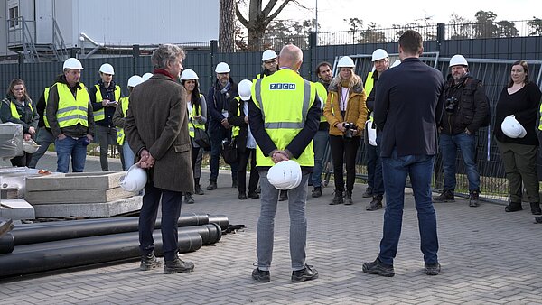 Baufortschritt im BBBank Wildpark