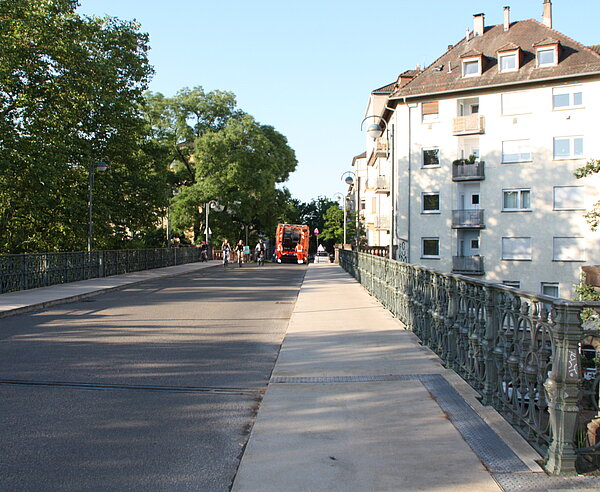 Blick auf die Hirschstraße