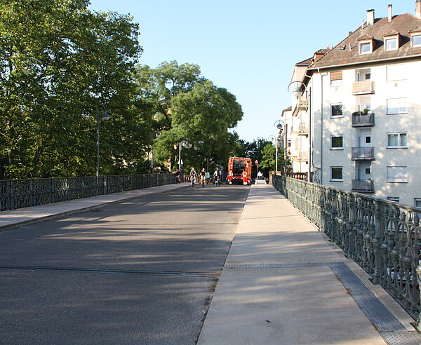 Blick auf die Hirschstraße