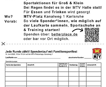 MTV Spendenlauf