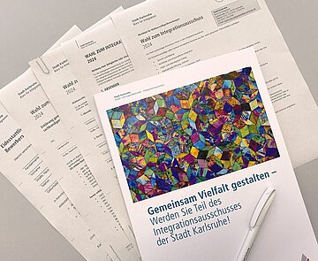 Aufruf Teil des Integrationsausschusses zu werden.