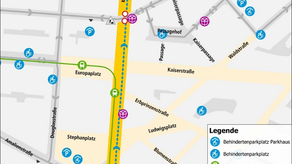 Übersichtsplan Reallabor Karlstraße