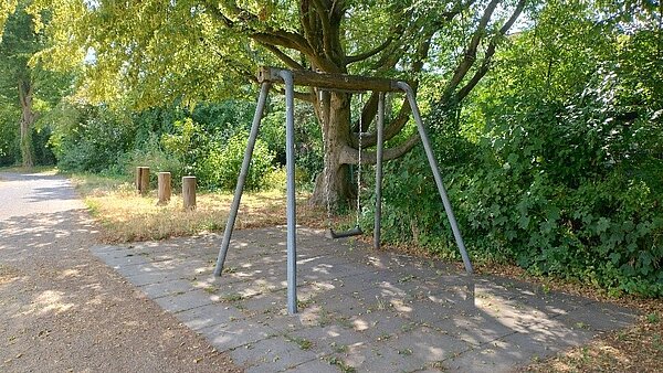 Foto Schaukel Spielweg Alte Bach