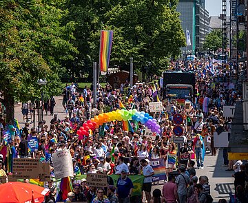 Impressionen vom Christopher Street Day 2023