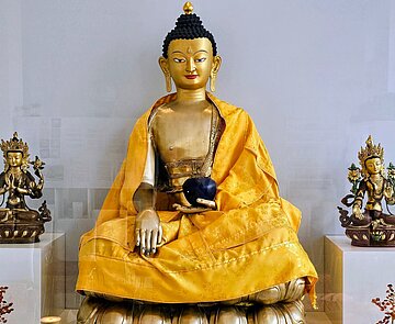 Buddha aus Menlha-Zentrum Karlsruhe