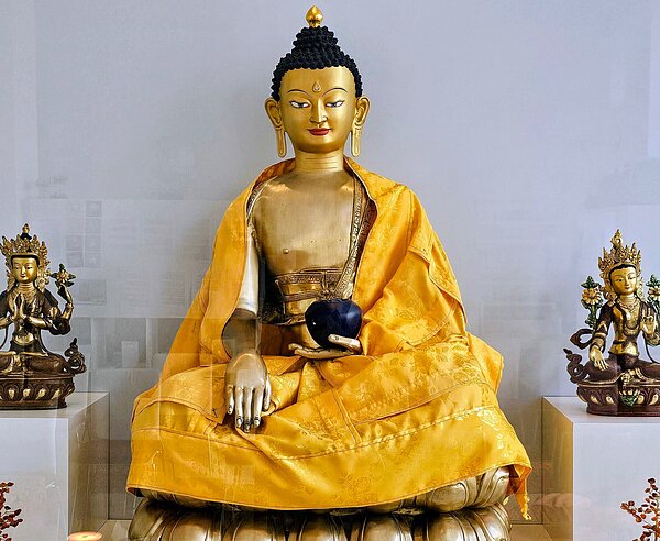 Buddha aus Menlha-Zentrum Karlsruhe