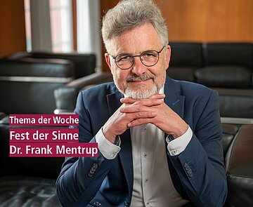 Oberbürgermeister Dr. Frank Mentrup spricht zum Thema der Woche