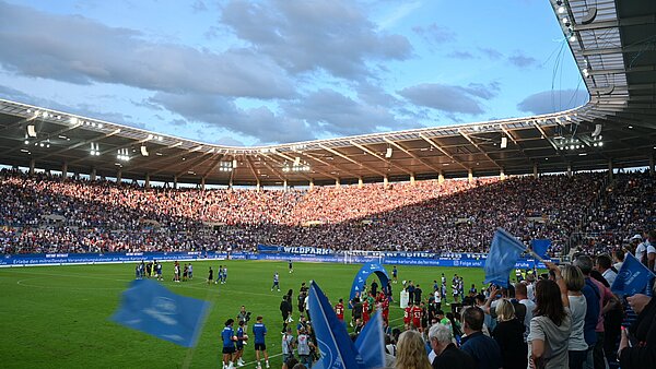 Eröffnungsspiel im BBBank Wildpark