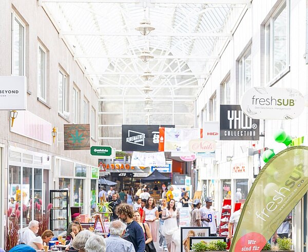 Blick in die Kaiserpassage.