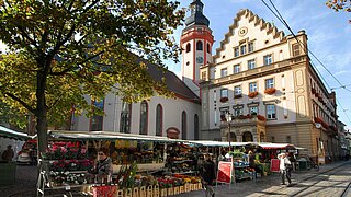 Markt Rathaus Durlach