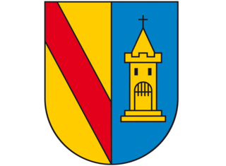 Abbildung des Grötzinger Wappens.