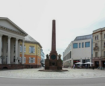 Verfassungssäule Rondellplatz