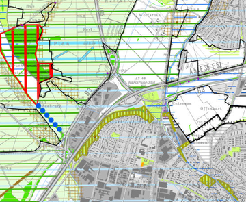 Abbildung des Fachplans "Landschaftsplan 2030 (LP) - Natur- und Landschaftsschutz"