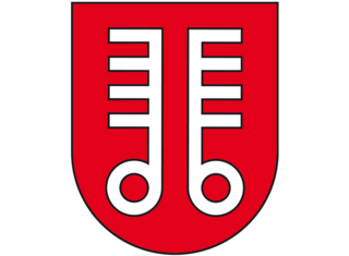 Abbildung des Rüppurrer Wappens.