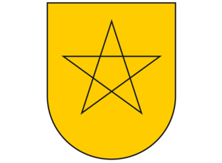 Abbildung des Knielinger Wappens.