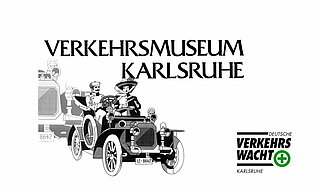 Das Bild zeigt das Logo des Verkehrsmuseums Karlsruhe.