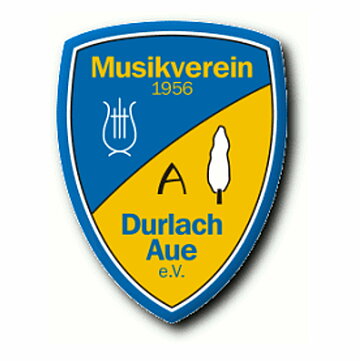 Das Bild zeigt das Logo des Musik­ver­eins 1956 Durlach-Aue e. V.