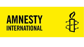 Das Bild zeigt das Logo der Amnesty International Karlsruhe.
