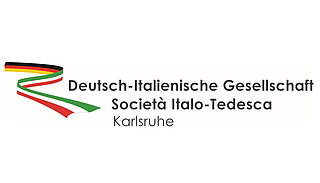 Das Bild zeigt das Logo der Deutsch-Italie­ni­schen Gesell­schaft e.V. Karlsruhe