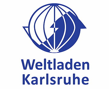 Das Bild zeigt das Logo des Weltladens Karlsruhe e. V.