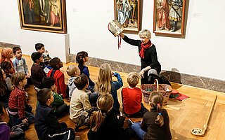 Pädagogisches Angebot für Kinder in der Staatlichen Kunsthalle Karlsruhe