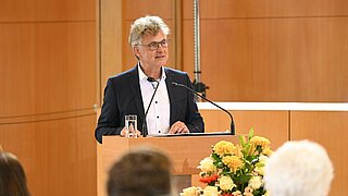 Dr. Frank Mentrup (Oberbürgermeister Stadt Karlsruhe) beim 23. Karlsruher Verfassungsgespräch.