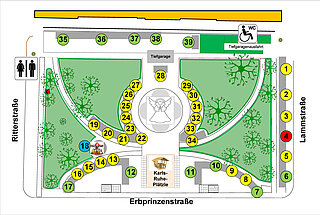Standplan Friedrichsplatz