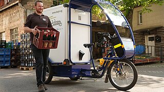 Projekt „flottes Gewerbe“ Lastenräder für die gewerbliche Nutzung – Einsatz im Weinbau