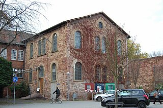 Außenansicht der Orgelfabrik in Durlach