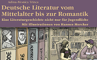 Titel des Buches "Deutsche Literatur vom Mittelalter bis zur Romantik"