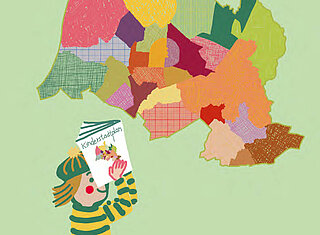 Karlsruher Stadtplan für Kinder - Titelbild