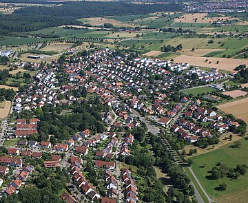 Luftaufnahme von Wettersbach