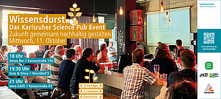Wissensdurst - das Karlsruher Science Pub Event